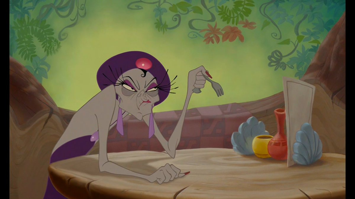 The Emperor's New Groove Minute 49 Haiku (2 of 3)At nearby table Yzma ...