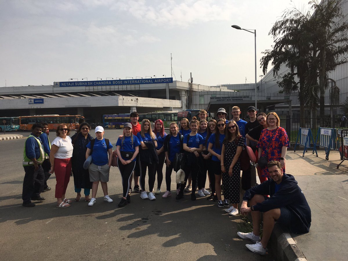 We have arrived safely in Kolkata. Off to Mother Theresa’s house.