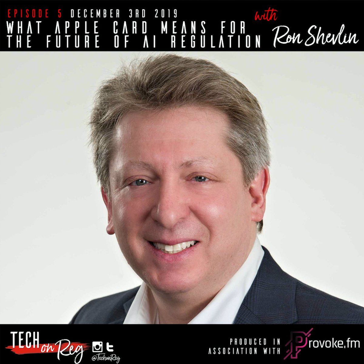 PROVOKE.FM Fintech Podcast Network (@provokecast) on Twitter photo PODCAST <a href="/TechonReg/">TechonReg</a>
What Apple Card means for the Future of AI Regulation (EP. 5 | Air 12/03)
<a href="/DaraTarkowski/">Dara Tarkowski</a> is joined by <a href="/rshevlin/">Ron Shevlin</a> to talk changing regulation as Apple Card comes into play!
Look for it wherever you listen to podcasts TUESDAY at 1PM CT! PODCAST <a href="/TechonReg/">TechonReg</a>
What Apple Card means for the Future of AI Regulation (EP. 5 | Air 12/03)
<a href="/DaraTarkowski/">Dara Tarkowski</a> is joined by <a href="/rshevlin/">Ron Shevlin</a> to talk changing regulation as Apple Card comes into play!
Look for it wherever you listen to podcasts TUESDAY at 1PM CT!