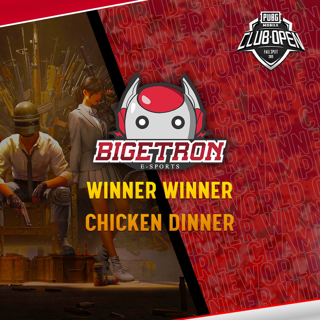 ESL_Asia's tweet photo. Congratulations to Bigetron Esports 🇮🇩 !
Taking the number 1 place in the PUBG Mobile Club Open - Fall split Global finals
Congratulations to the runner ups as well!
1) @realbigetron (Indonesia)
2) @TOP_Esports_ (China)
3) @megaesportssea (Thailand)
#ESLAsia https://t.co/U9G8KVXM0v