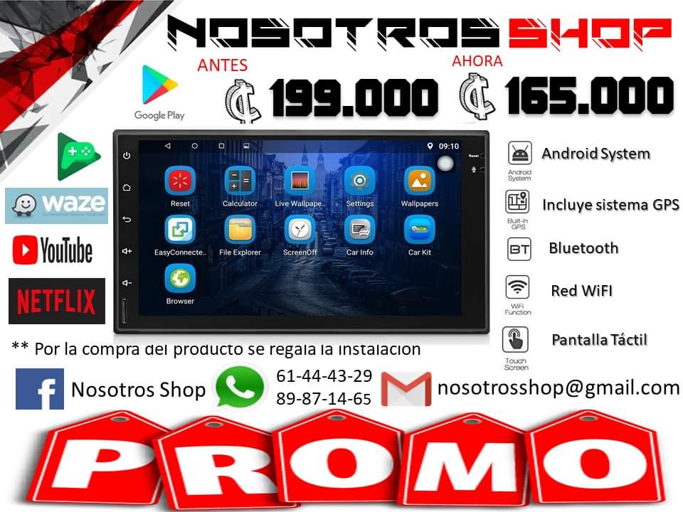 NosotrosShop's tweet image. #FullAndroid
El mejor DVD full android que podas encontrá en el mercado lo tenemos para ti.