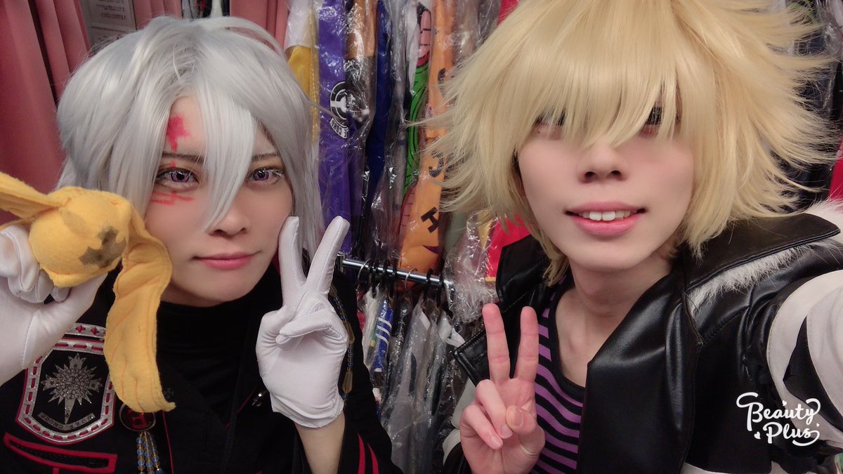 cosplaystaff312's tweet photo. #うめだらけ本日のコスプレスタッフ
今日のスタッフは、あじさんとソラだよー！😆
懐かしのJUMPアニメ併せ！
どちらも10年以上前のアニメ！懐かしいねー☺️☺️
お店にお買い物しにきてくださーい😊

#うめだらけ　#梅田　#まんだらけ
#コスプレ　#cosplay https://t.co/MytRDvqGhw