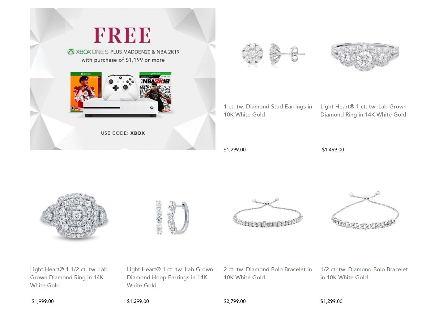 Helzberg diamonds on sale free xbox
