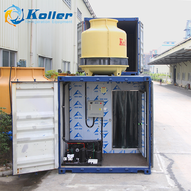 gzkoller's tweet image. If you are a person who always pursues perfect JKP50 5ton per day easy move containerized flake ice machine for meat/fish, then come to Koller Refrigeration Equipment Co.,Ltd. #icemachineflakeice #containerizedflakeicemachine #flakeicemachineforfish