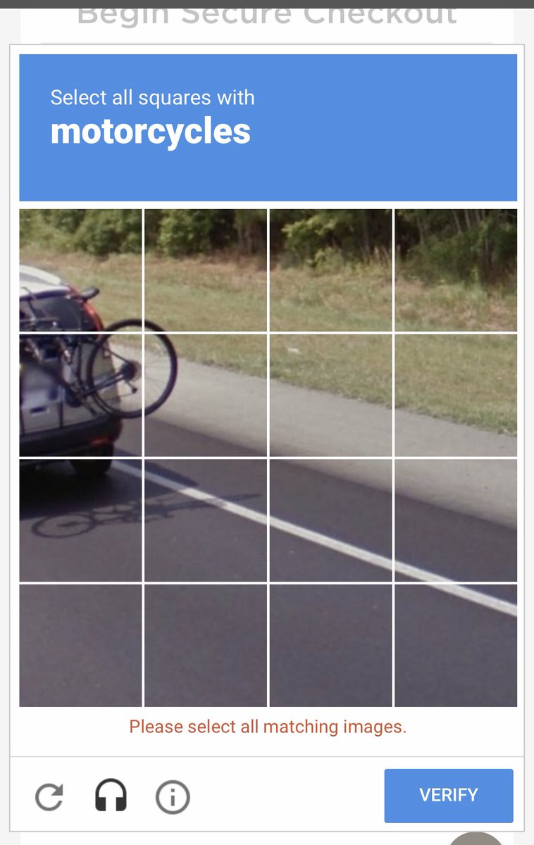 Lonewolf_Palmer's tweet photo. Uhhhh ๐ฆ๐คจ Select what??? #captchafail https://t.co/4SPfAKrw4i