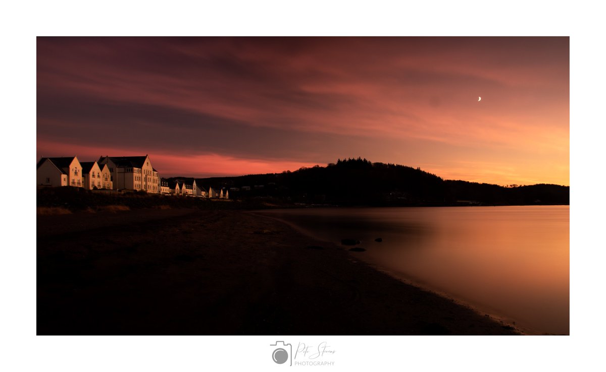 Sunset at Inverkip #sharemondays2019