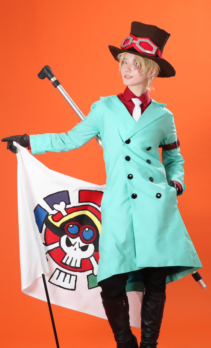 いずみ Cosplay ワンピース サボ Stampede コートと帽子と旗みてみてさせてください 海賊万博だーーー Photo S Kobako