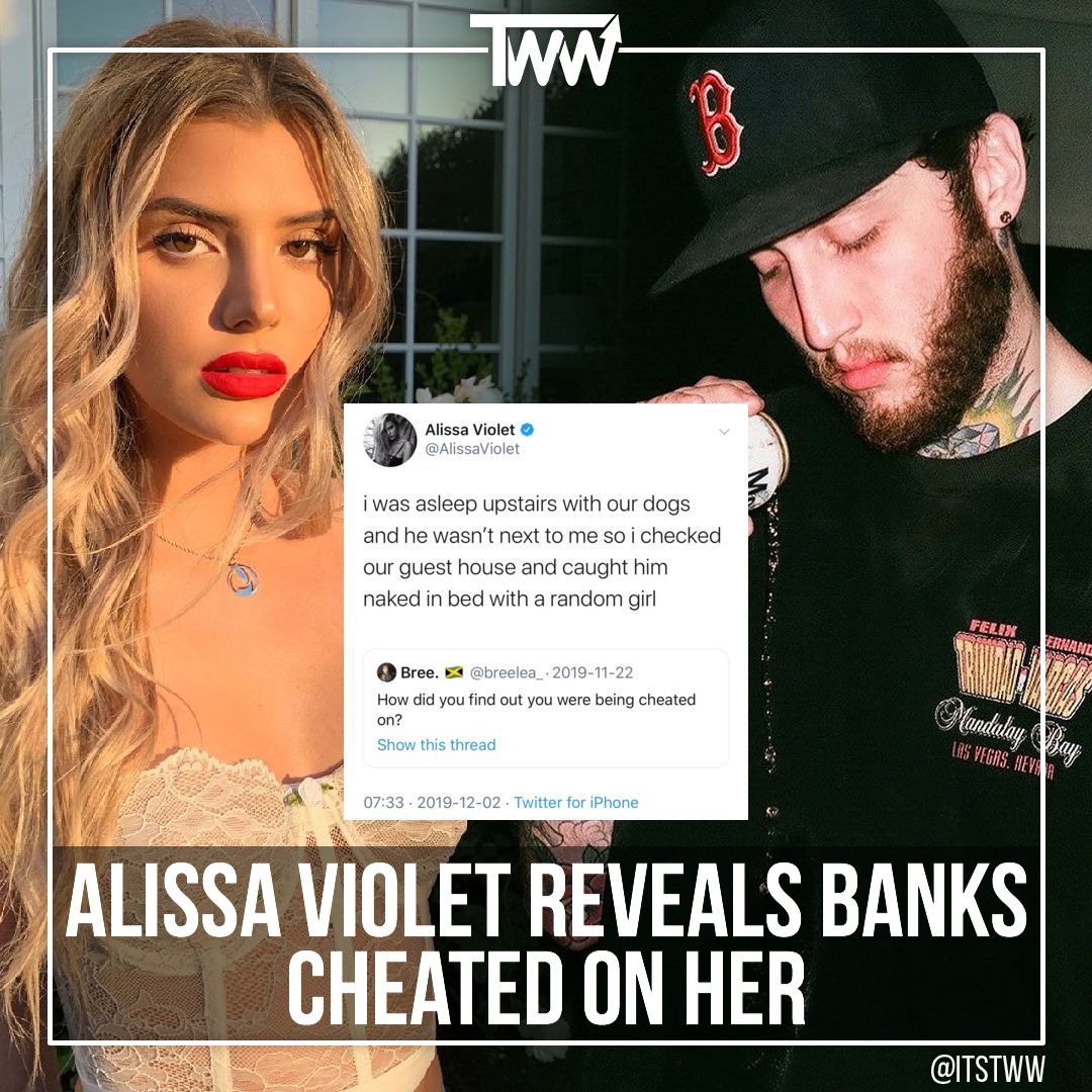 itstww's tweet image. #AlissaViolet reveals #FaZeBanks cheated on her during their relationship 😳