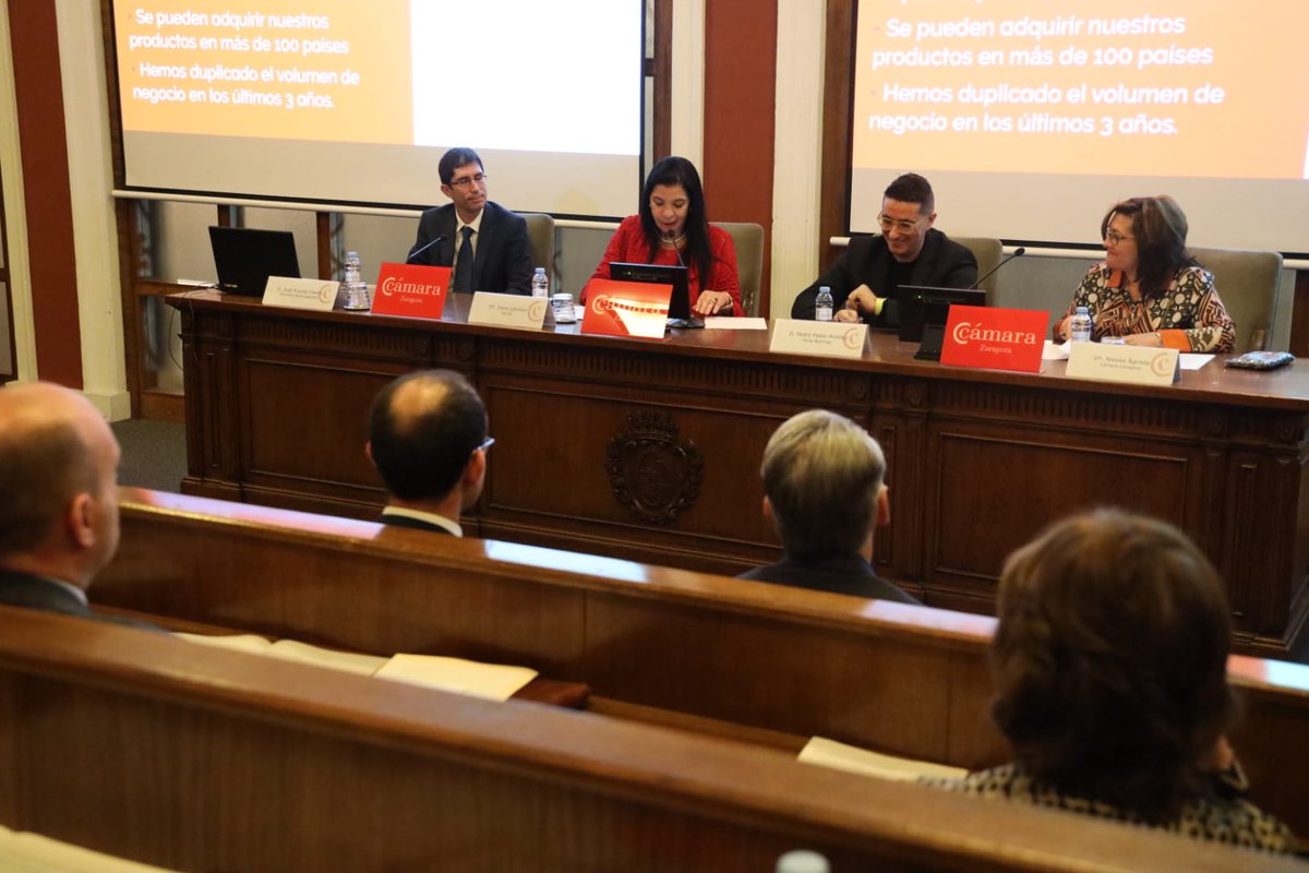 El noveno Foro España-EEUU reunió un centenar de empresas en <a href="/camarazaragoza/">Cámara Zaragoza</a>, interesadas en conocer las perspectivas económicas del país, así como las experiencias allí de empresas aragonesas como <a href="/ProdesaMedioam/">ProdesaMedioambiente</a>, <a href="/FersaBearingsES/">Fersa Bearings ES</a>, DICSA y <a href="/CerTestBiotec/">CerTest Biotec, S.L.</a>. bit.ly/2LcIbwf