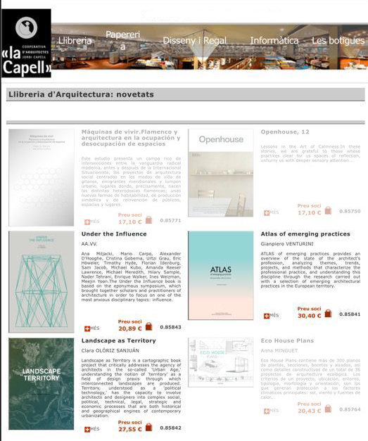 Our #New #Titles in @CoopJordiCapell #Newsletter!

Under the #Influence
actar.com/product/under-… @anamiljacki 

#Landscape as #Territory
actar.com/product/landsc…

#Atlas of #Emerging #Practices 
actar.com/product/atlas-… <a href="/New_Gens/">New Generations</a>

All the new releases at mailchi.mp/actar/last_rel…