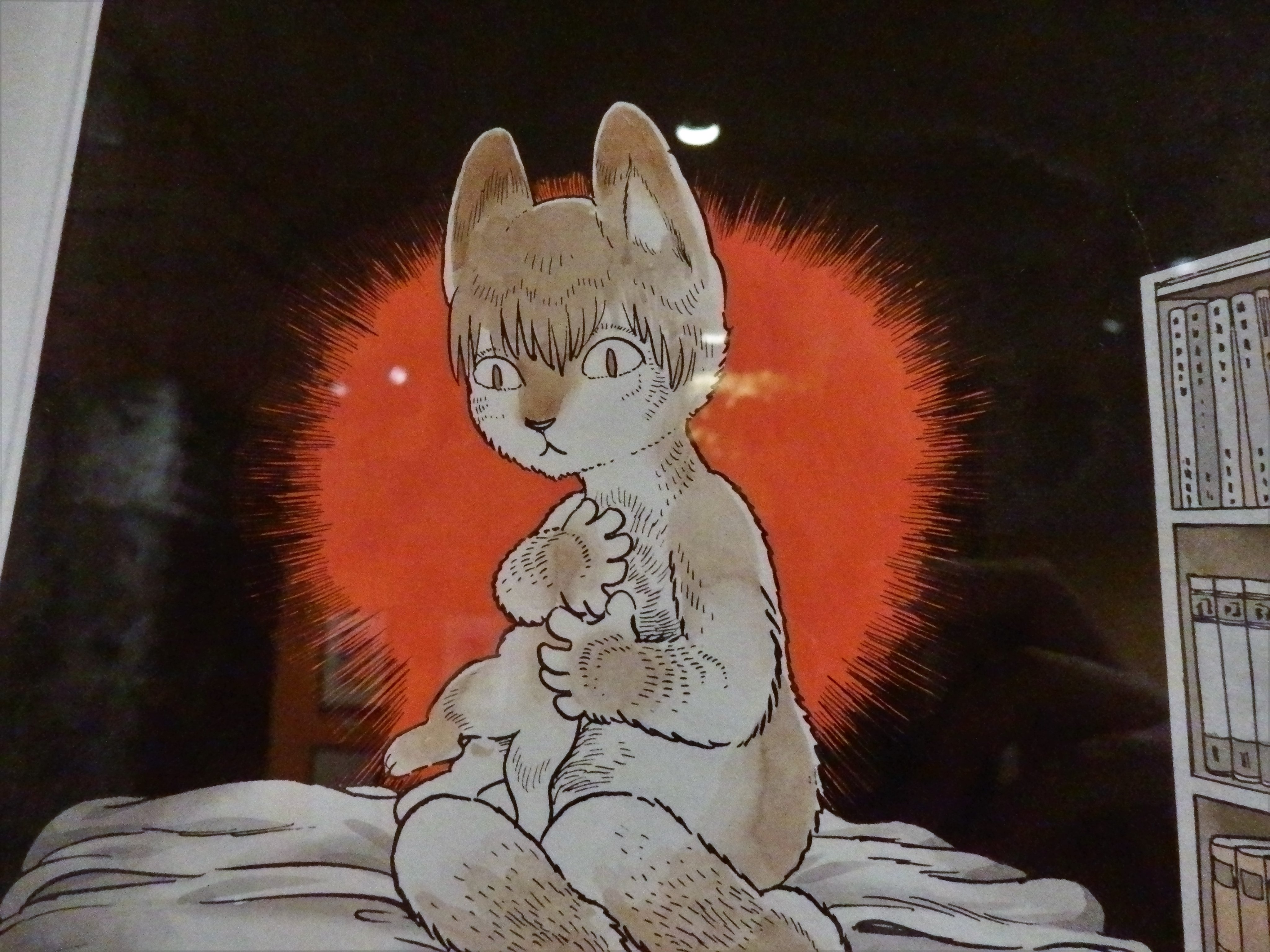 稲垣高広 仮面次郎 猫を軸にして原画が集められているので あまり展覧会で見かけない作品や この作品とこの作品が並ぶのか という意外な組み合わせが見られるのも同展の魅力 シャミー1000 おけさのひょう六 タイガーランド などの原画に特に