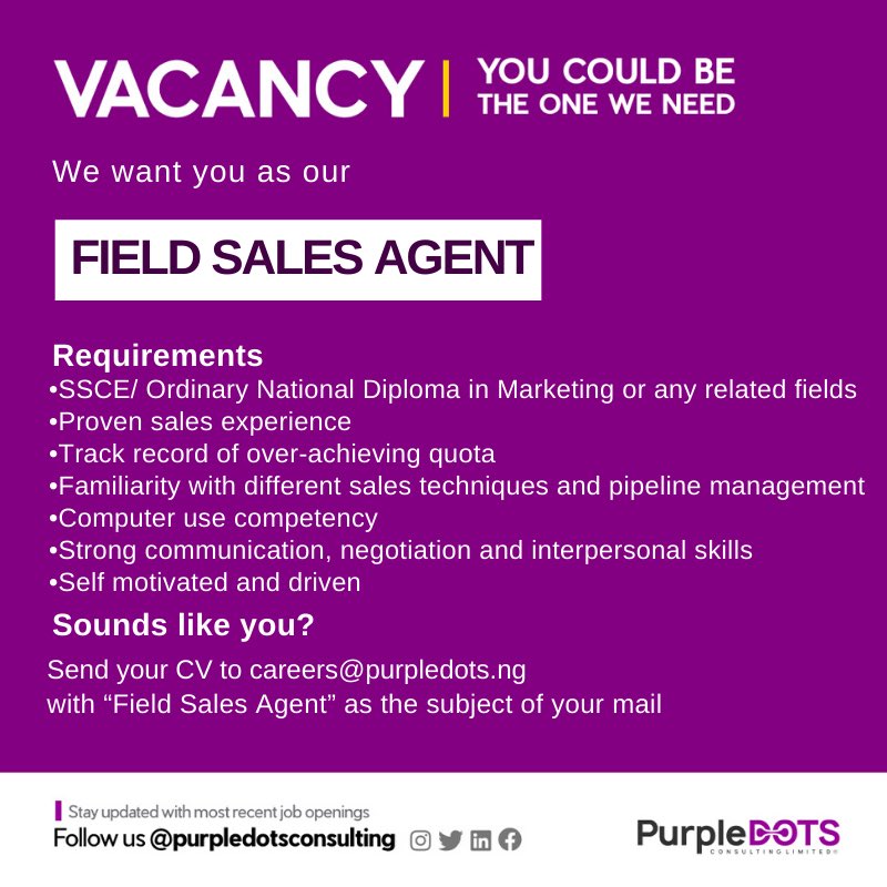 purpledotscons1's tweet photo. #purpledots #purpledotsconsulting #managementtips #businesstips #interviews #jobopenings #jobsearch #HR #talentmanagement #talent #hiring #work #employment #recruiter #vacancy  #consulting #IT #nigeria #lagosjobs #lagos #jobsinnigeria https://t.co/5rBAtmurPB