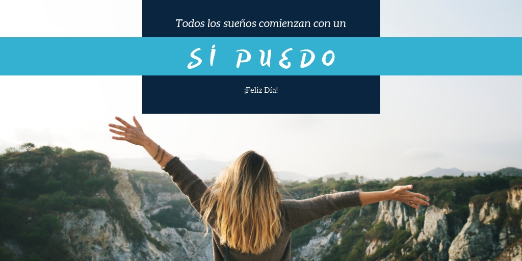 RepAutoclick's tweet image. Todos los sueños comienzan con un Sí puedo. #FelizLunes
