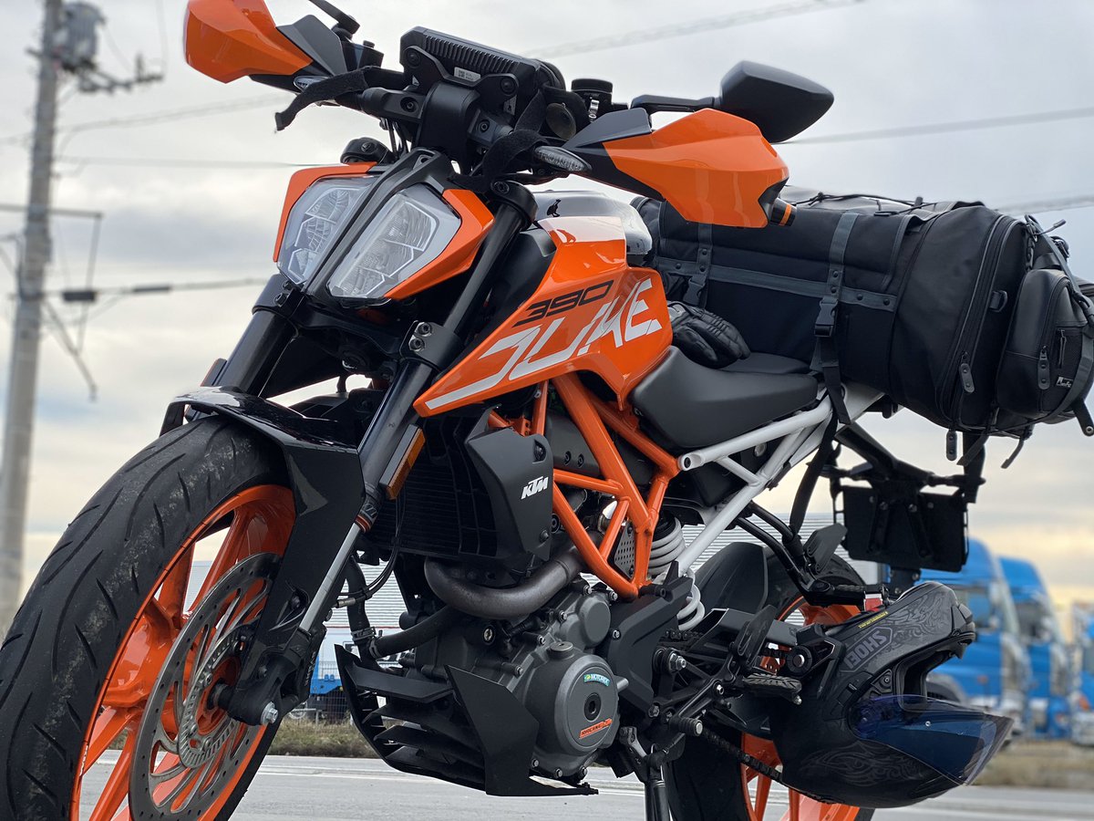 脳筋ライダー No King Rider 390dukeにハンドガード付けてみたんですけどオフロード感が出てなんかかっこよくないですか 笑 バイクにハンドガード付けるとダサいってよく言われますけどdukeは逆に良くなった感じがする