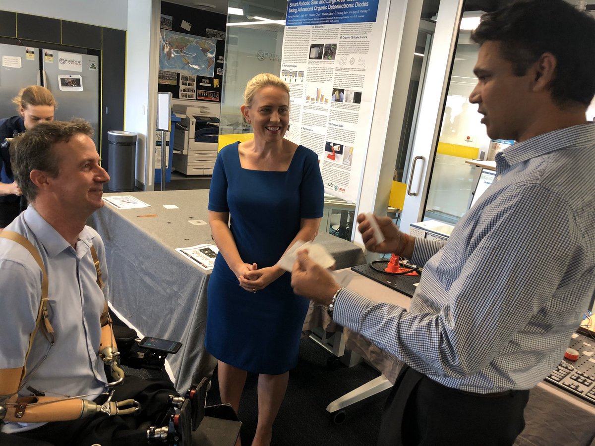 Kate Jones (@katejonesqld) on Twitter photo Bionics – the science of crafting robotic body parts has the potential to change millions of lives 🌍🦾
Proud to announce the Bionics Challenge with <a href="/QUT/">QUT</a>, a QLD search for experts and entrepreneurs with the best tech
<a href="/DrAjayKPandey/">Ajay Pandey</a> isdoing some great work here in BNE👊🦾<a href="/DimityD/">Dimity Dornan AO</a> Bionics – the science of crafting robotic body parts has the potential to change millions of lives 🌍🦾
Proud to announce the Bionics Challenge with <a href="/QUT/">QUT</a>, a QLD search for experts and entrepreneurs with the best tech
<a href="/DrAjayKPandey/">Ajay Pandey</a> isdoing some great work here in BNE👊🦾<a href="/DimityD/">Dimity Dornan AO</a>