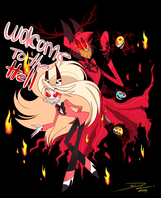 lately I draw a lot ... but I love it.    ✨❤️✨

#HazbinHotel #HazbinHotelFanart #HazbinHotelalastor #HazbinHotelcharlie 