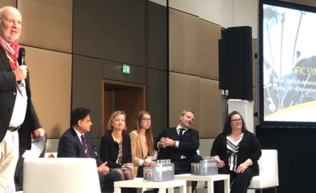 janerprice1's tweet photo. Hannah Martin PDNS, part of an esteemed panel taking questions from delegates across 20 different countries. #PDNSA #UHCW #MDS #ParksUK https://t.co/B91roZVpu4