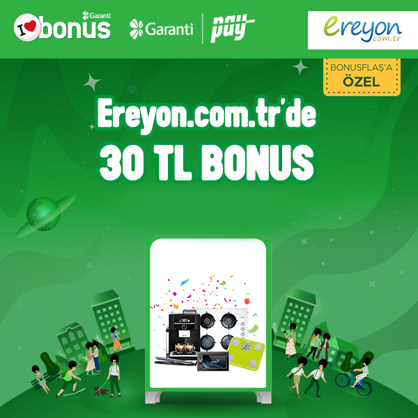 ereyoncomtr's tweet photo. https://t.co/Vju98RnLHa’de ödemesini GarantiPay ile tamamlayanlara tek seferde yapacakları 300 TL ve üzeri alışverişlerde 30 TL bonus sizi bekliyor. Harcamadan önce BonusFlaş’tan kampanyaya Hemen Katıl’ın!💚
https://t.co/sTEGBqgJpM

#ereyon #bonus #bonusflaş #garantibbva #garanti https://t.co/LFcTfp718x
