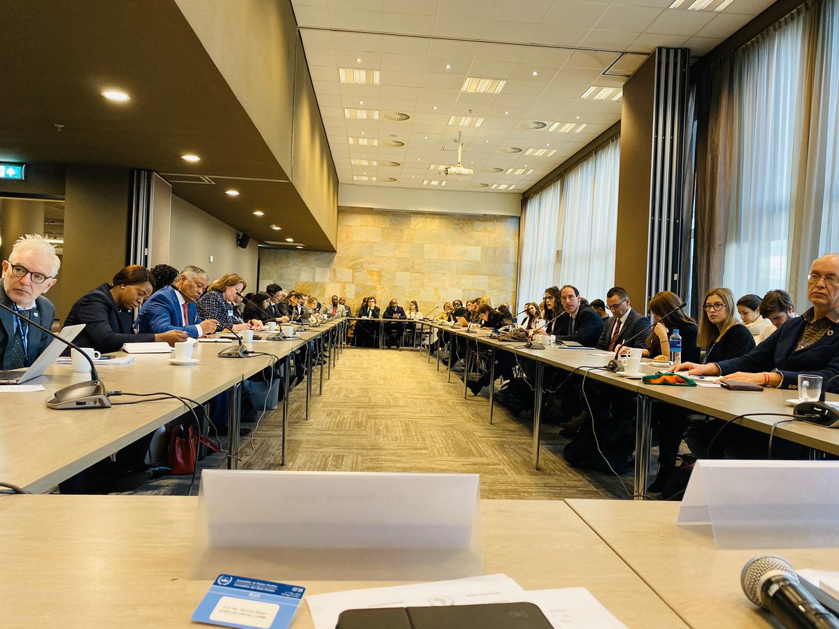 nnnegm's tweet photo. ‘This is the time of Africa to call on the ICC to respect human rights and due process. Respect the right of the accused and the responsibility to bring justice to victims’ Namira Negm @ AFLA side event @_AfricanUnion @AfricalegalAid @of_olc #ASP2019 https://t.co/Jm039VMM8U