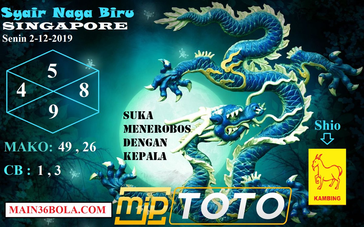 Indah24214399's tweet photo. Syair SGP sore ini 2-12-2019
#syairsgp #togelhariini #chipgratis #togeljitu #togelterbaik #prediksitogelakurat #bandartogelonline #bocorantogel #togelindonesia #prediksitogeljitu #angkatogel #prediksihk #togelhk #juditogel #togel4d #togelhongkong #mjptoto #mjptogel #angkajitu https://t.co/bjO7lcJUaF
