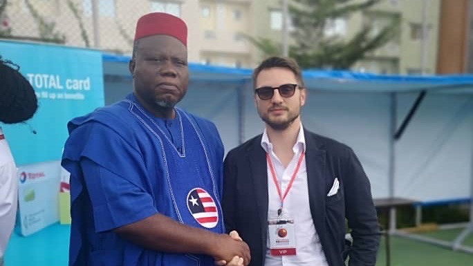 Just a #tbt from #Semica2019 in Liberia!
Dragflow was the only Italian company at Semica, the International Mining, Energy and Petroleum Conference &amp; Exhibition.