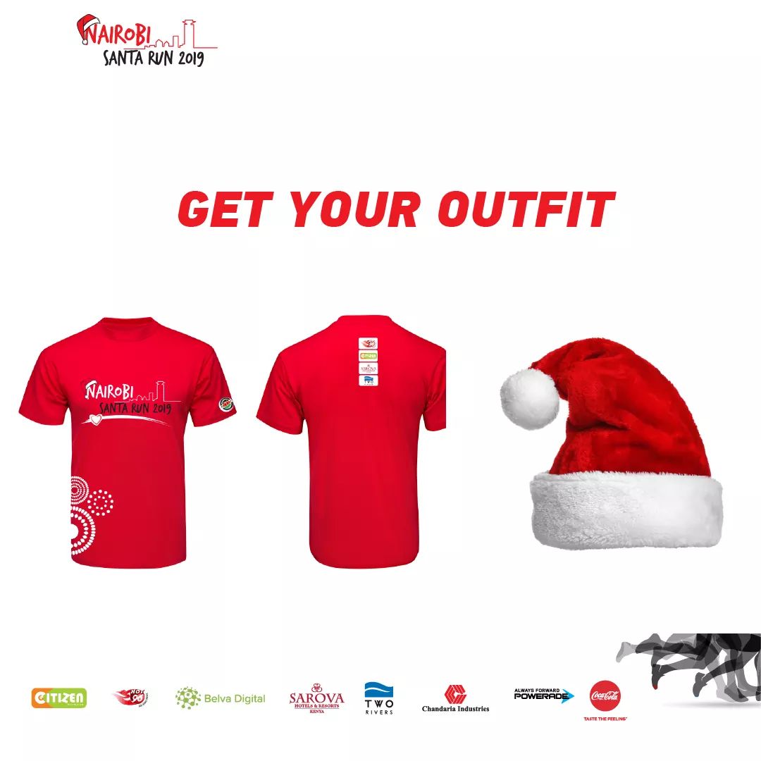 Nairobi Santa Run tweet media