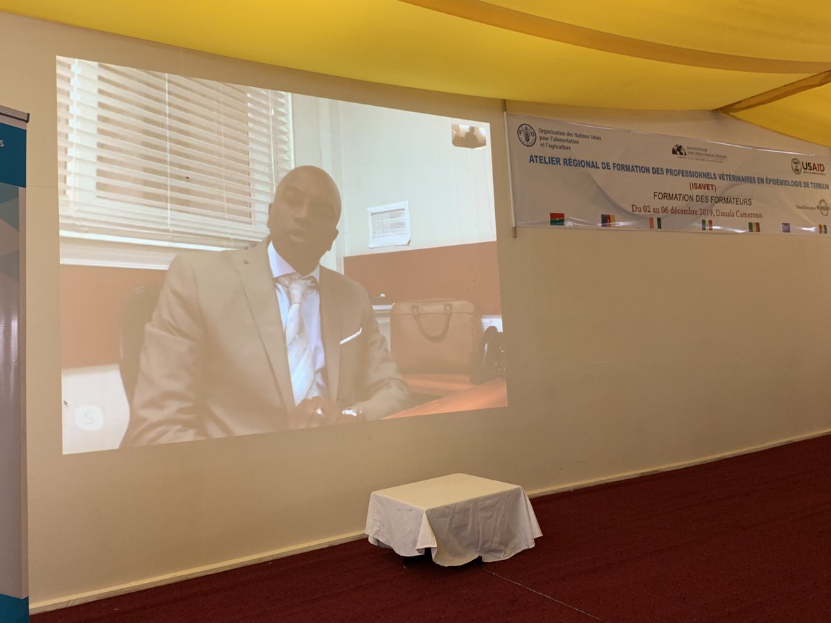 BabaSoumare's tweet photo. Welcoming participants from Vet services, Wildlife conservation and academia of 7 countries at the opening of the FAO In-service training in Field epidemiology https://t.co/gvRQ1RkALx