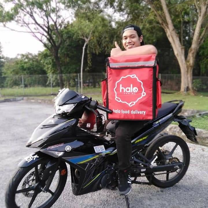 Halo delivery rider
