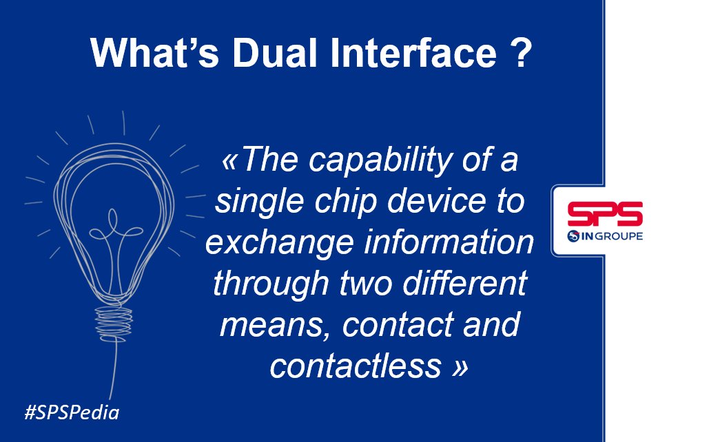 SPS_ingroupe's tweet photo. #SPSPedia : What’s Dual Interface ? 💳
#SPS #SPSPedia #DualInterface #Card #Contactless https://t.co/UBqYuzPBPG