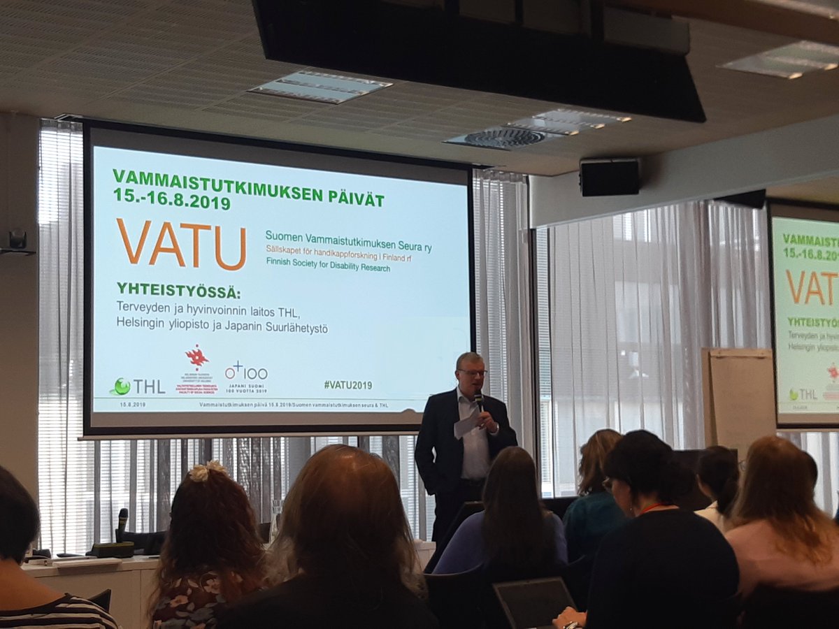 THLsosiaalityo's tweet photo. Vuoden 2020 Vammaistutkimuksen päivät järjestetään 27.5. teemalla vammaisten ihmisten oikeudet ja niiden toteutuminen. 

Merkkaa päivä jo kalenteriin, näitä kovan luokan kansainvälisiä puhujia ei kannata jättää välistä! #VATU2020

https://t.co/qV0KliasGr https://t.co/UtlyIBrlLp
