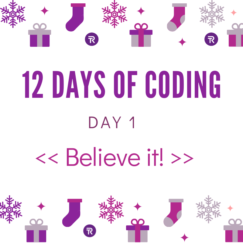 techreturners's tweet photo. The countdown to #Christmas is OFFICIALLY ON and to celebrate we're sharing our #12DaysofCoding providing tips from the team here @techreturners for anyone considering or starting the journey to a career in #coding. Let's get started with Tip 1! https://t.co/0v44aNSPq0 https://t.co/oBCpTorpzB