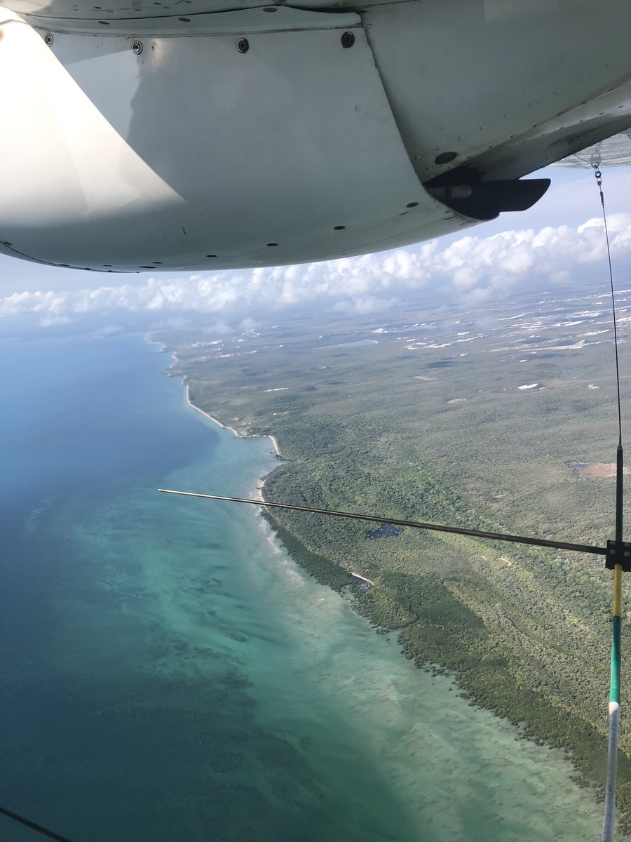 RachelMillerST's tweet image. Third time’s the charm! After our third attempt, we’ve finished the northern GBR section of aerial surveys. Got to see some really cool things, but looking forward to getting home to my little family on Thursday arvo #populationmonitoring #aerialsurveys #GBR