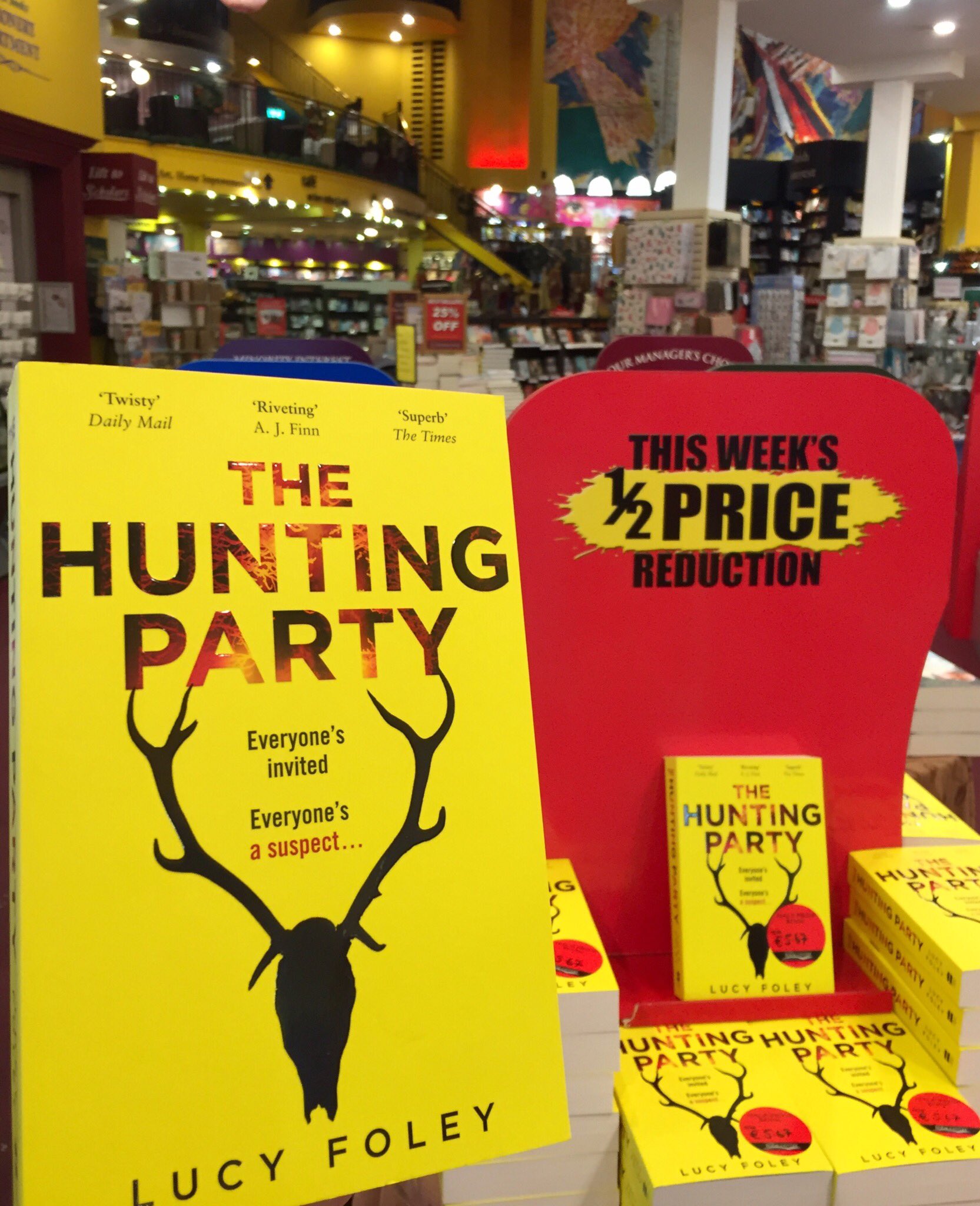 The Book Centre The Hunting Party By Lucy Foley Is Our Half Price Just Published Book This Week Our Price For This Week Only Is 5 67 In Store Or From Our