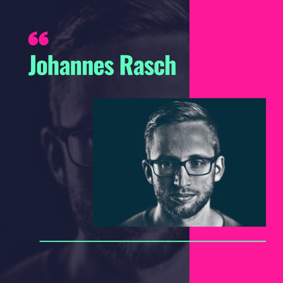 wireflyfestival's tweet photo. We're starting into the week with a new speaker. Johannes Rasch from SAR Business Solutions GbR will be part of the wirefly.festival. We are very pleased. Happy monday to all of you! #wirefly2020 https://t.co/o21o6R0K43