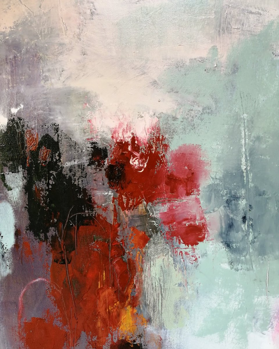 Detail, new WIP
Oil on canvas
#abstractpainting #abstractexpressionism