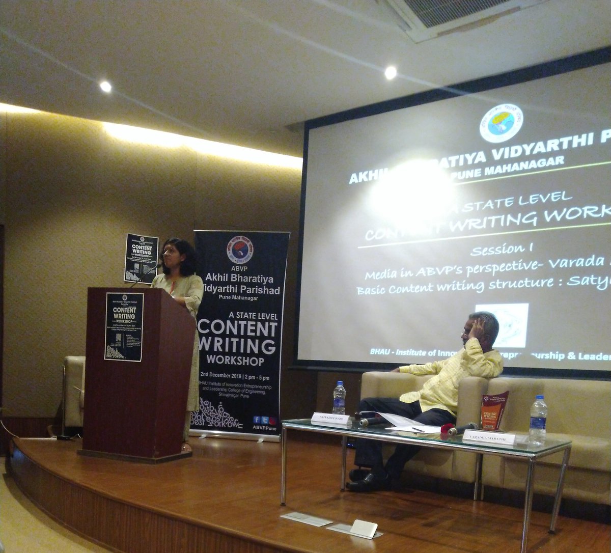 Siddharth_Girme's tweet image. Thank you @Varada_M ji for,
Sharing knowledge and experience about efforts &amp;amp; uses of media and social media.

#ContentWritingWorkshop