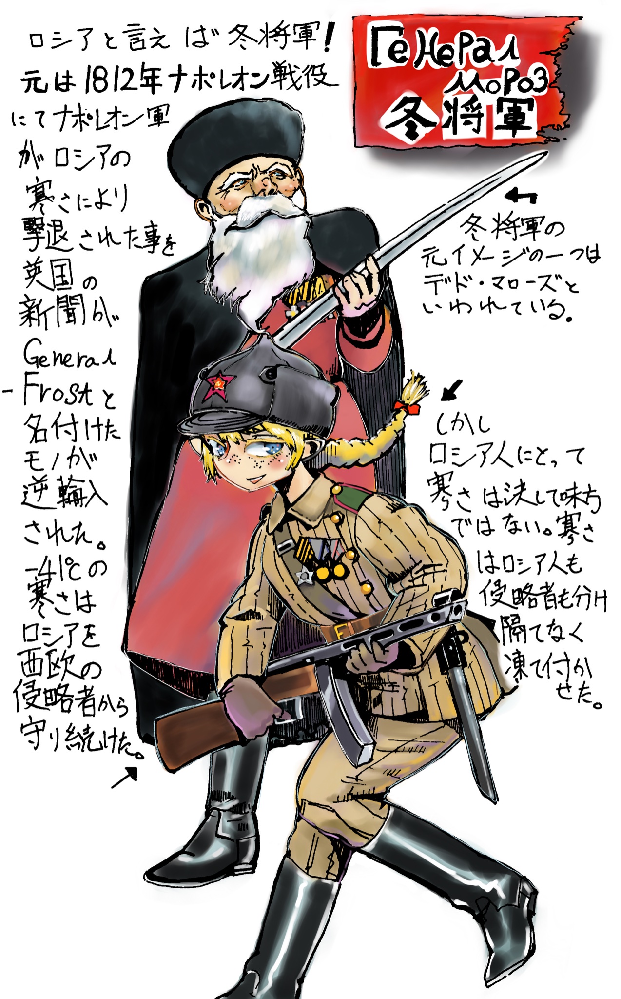 Neko Kan コミティア行きたい 冬将軍 General Moroz はイギリス生まれの逆輸入品 Neko Kan コミティア行きたい 冬将軍 General Moroz はイギリス生まれの逆輸入品