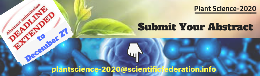 plantscienceco1's tweet photo. 3rd world conference on plant science &amp; molecular biology 
The deadline for abstract submission has been extended to Dec 27, 2019
honorable speakers and other research people are invited #plantscience2020 #Molecularbiology #conferences. https://t.co/nDDhfYDhz9