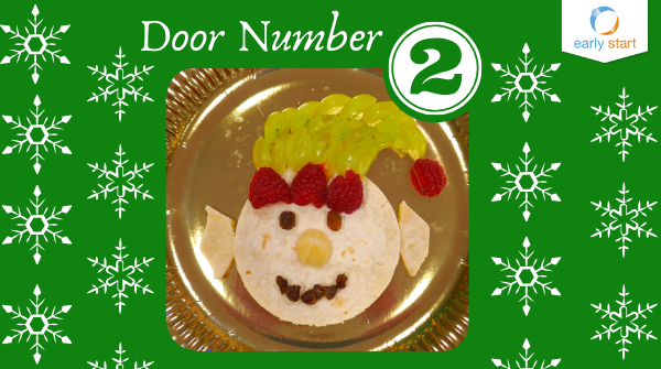 EarlyStartRNutr's tweet photo. 🚪Hiding behind door 2 is Erika the Elf! She makes for a great #festive snack

🦷Tip=swap raisins for halved blueberries to keep #toothfriendly

👨‍🍳This is a quick &amp; easy #cooking activity to do with little ones at home or in your #earlyyears setting!

#SantasLittleHelpers #Parent https://t.co/y0XBnVVI8c