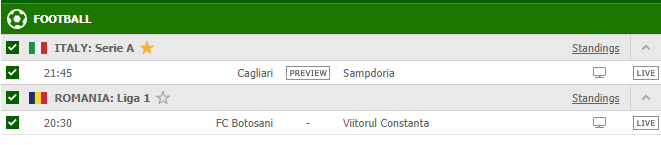 Alexc On Twitter Cagliari At 2 05 1 Unit Botosani Vs Viitorul Over 2 5 Goals At 2 05 1 Unit