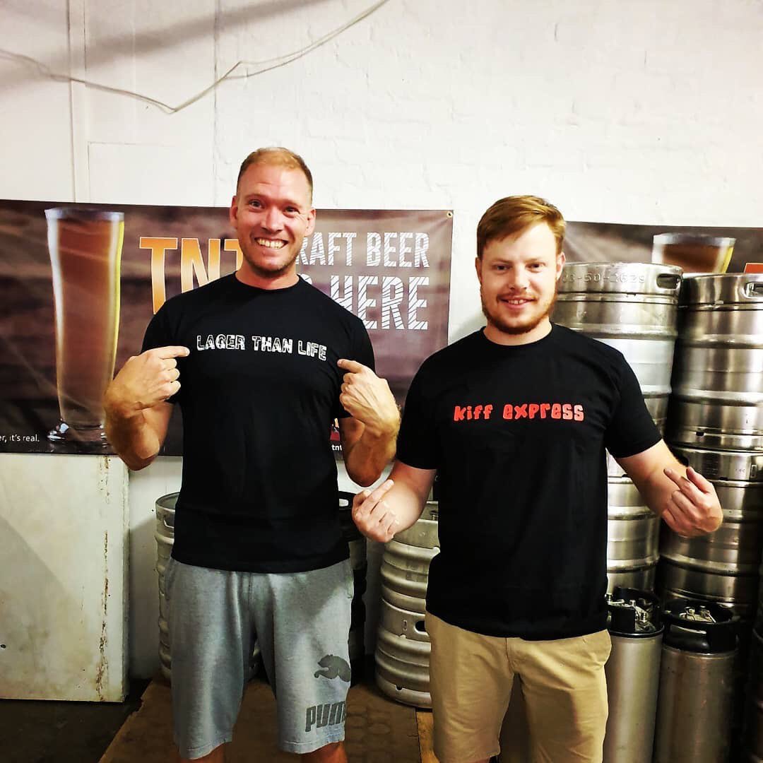 Some new merch! #craftbeer #kiffbeer #beer #localbeer #kiffexpress #lagerthanlife