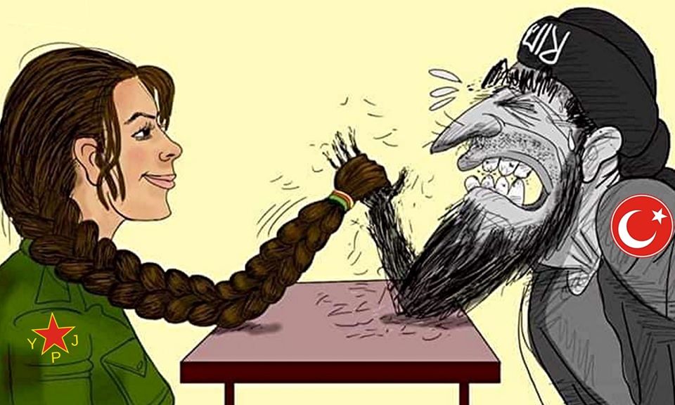 Rojname's tweet image. No comment!

#Rojava 
#RojavaResistance