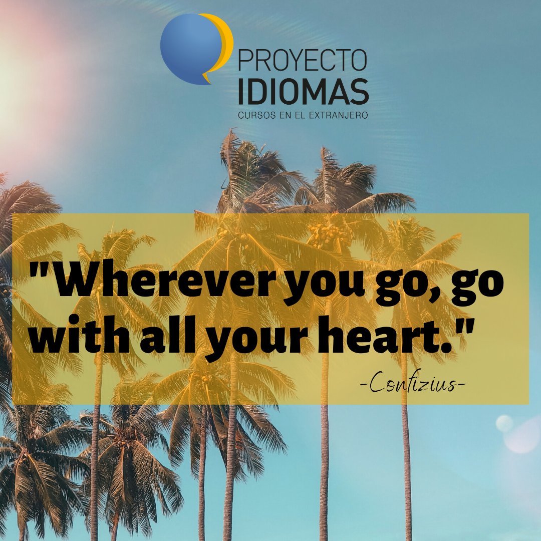 Proy_Idiomas's tweet photo. " A donde quiera que vayas, ve con todo tu corazón." -Confizius. ¿Cuál es tu destino favorito? 🌍✈️🏝️ https://t.co/KP9XywqqEn