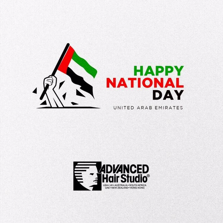 ahsdubai's tweet photo. Happy National Day from all of us at Advanced Hair Studio! 🇦🇪

Please note that our studio is closed today and tomorrow. We will resume normal business hours on 4th December 2019. https://t.co/Ly1rw7XWNQ