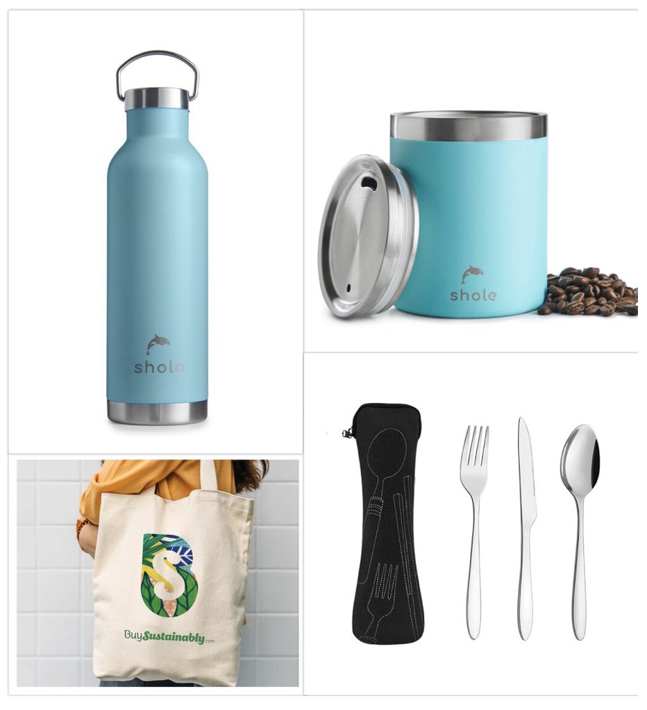 buy_sustainably's tweet photo. Looking for a gift that will help the planet out too this Christmas? Check out our on-the-go kit - available in aqua, coral, black, and grey.

@sholeuk #buysustainably #sustainableliving #zerowaste #greenchristmas #sustainablechristmas #gogreen #greenliving #greengifting https://t.co/aigteCb6Ux