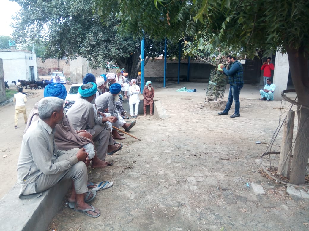 IPLBiologicals's tweet photo. Glimpses from the #farmermeet #IPL held on 28 nov at village #samaon #Mansa dist. #Punjab. We explained the use of our focus products #BioNPK(P) #phoster #sanjeevni to around 45 farmers for #wheat #crops #organic #farming #biologicals #agriculture #farmer #agribusiness https://t.co/wGPNZiGpyp