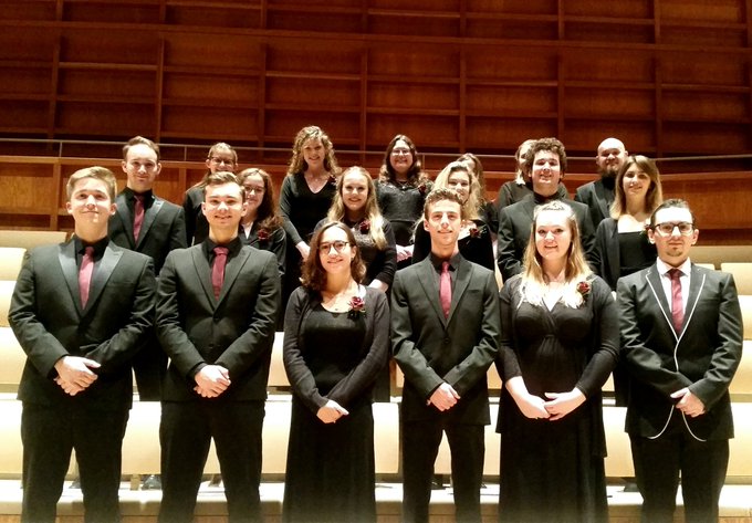 UKC_ChChoir's tweet photo. Very excited to be singing @No1Cathedral tonight for the annual @unikent Carol Service - always a highlight in our #choral year, and a wonderful way to launch the season of #Advent! Including the lovely 'Sing Lullaby' by @jlrathbone. Time to feel Christmassy! #carols #Canterbury https://t.co/Zg5lvmUd4U