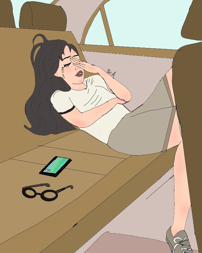 03_tri's tweet photo. #illustration #drawing #draw #picture #artist #sketch #artsy #digitalpainting #girl #portrait #painting  #dailyart  #artshub  #art_daily #artsmastery #supportarts #artistscoutz #instaartexplorer #illustratenow  #skindigitalpainting #screaminghandartshow #screamingart #healin https://t.co/gRo2e7eaeC