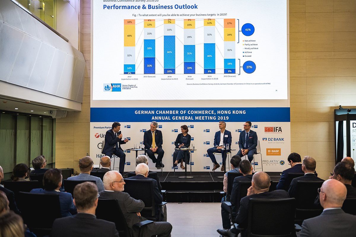 GICGCCHongKong's tweet photo. Impressions from last week’s #GCCHK AGM Panel Discussion on the #businessconfidence of companies in #HongKong &amp; #GreaterChina going into 2020. Many thanks to our panellists, to venue sponsor Deloitte &amp; to everyone who joined the event! Full gallery here: https://t.co/09WlflU4OI https://t.co/qMlcetkD8K