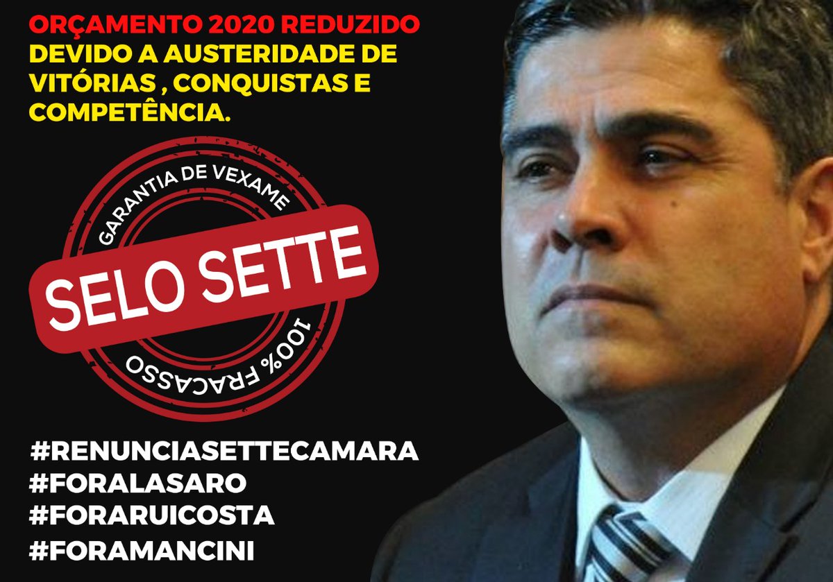 13Frc's tweet photo. @Atletico E vamos ao fatos. 
O looping do FRACASSO é culpa de quem nos dirige, pela incompetência enorme, pela falta de AMBIÇÃO e capacidade. @Atletico 
#renunciasettecamara 
#foraruicosta 
#FORASETTECAMARA 
#FORAMANCINI 
#foralasaro https://t.co/P53Ji00oAB